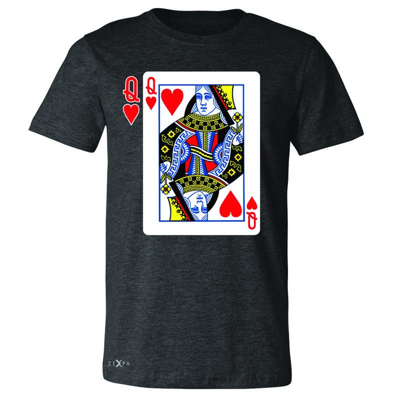 Playing Cards Queen Men's T-shirt Couple Matching Deck Feb 14 Tee - Zexpa Apparel - 2