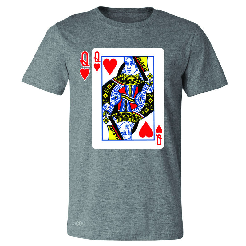 Playing Cards Queen Men's T-shirt Couple Matching Deck Feb 14 Tee - Zexpa Apparel - 3