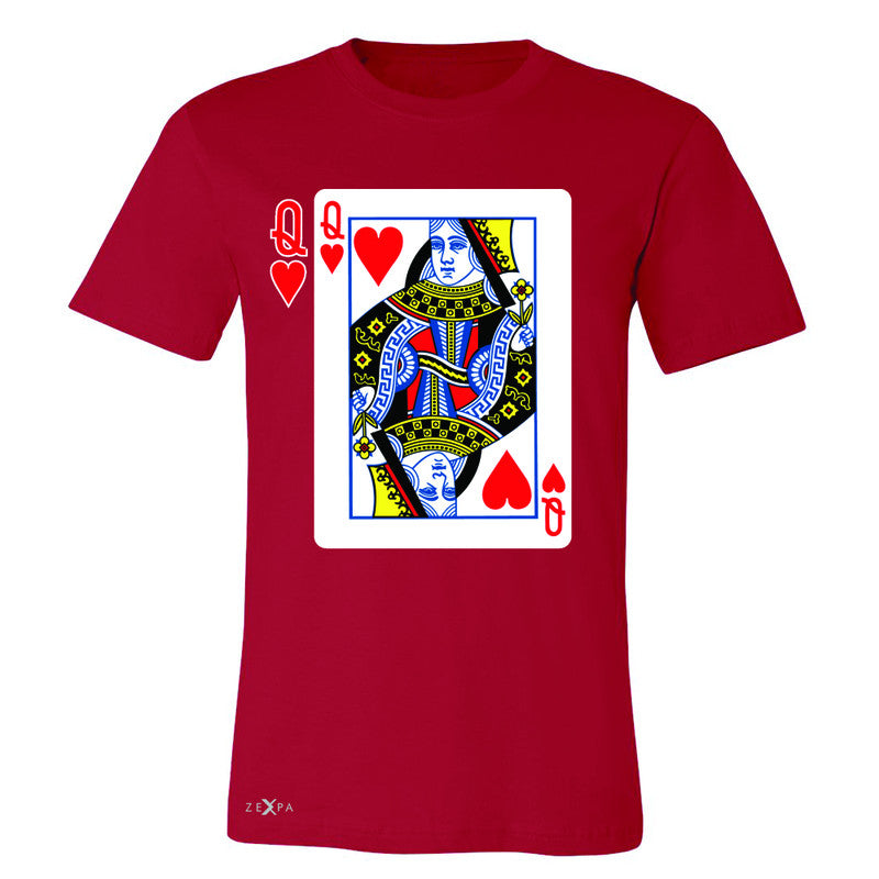 Playing Cards Queen Men's T-shirt Couple Matching Deck Feb 14 Tee - Zexpa Apparel - 5