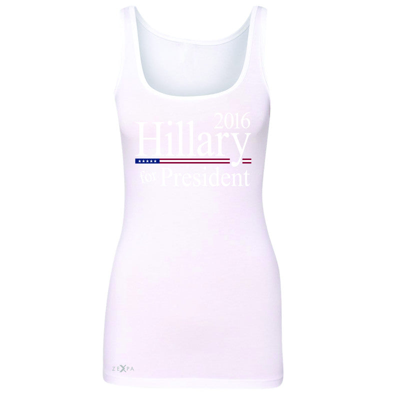 Hillary  for President 2016 Campaign Women's Tank Top Politics Sleeveless - Zexpa Apparel - 4