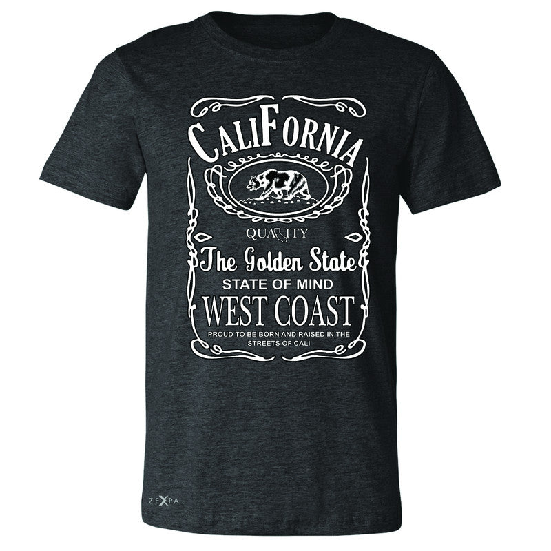 California West Coast Bear Men's T-shirt The Golden State CA Tee - Zexpa Apparel Halloween Christmas Shirts