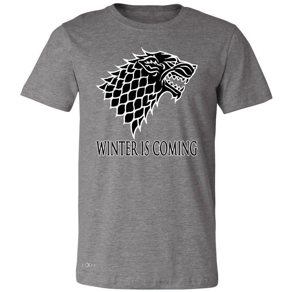 Winter is Coming Stark Men's T-shirt Thronies North GOT Fan  Tee - Zexpa Apparel - 3