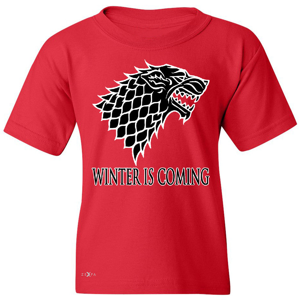 Winter is Coming Stark Youth T-shirt Thronies North GOT Fan  Tee - Zexpa Apparel - 4