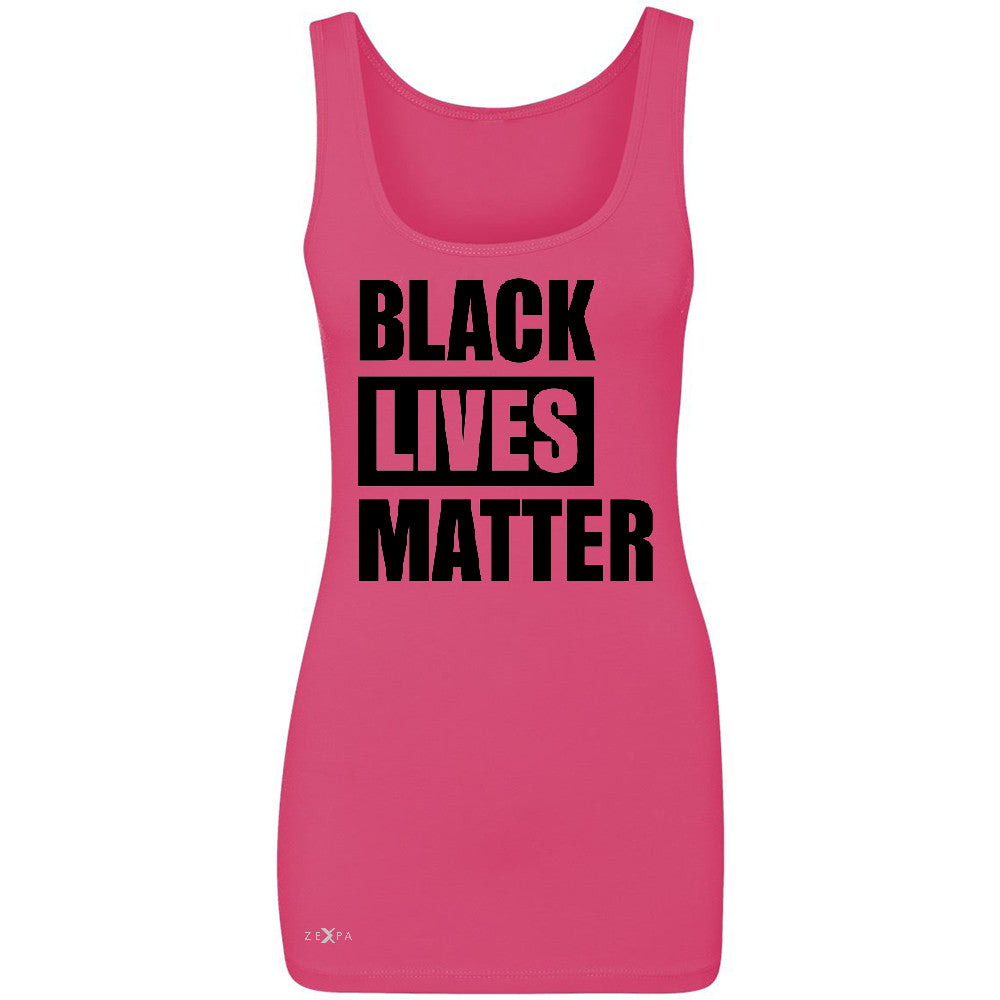 Black Lives Matter Women's Tank Top Respect Everyone Sleeveless - Zexpa Apparel Halloween Christmas Shirts