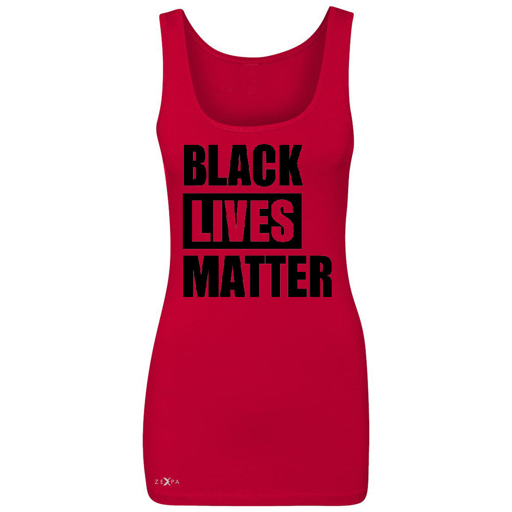 Black Lives Matter Women's Tank Top Respect Everyone Sleeveless - Zexpa Apparel Halloween Christmas Shirts