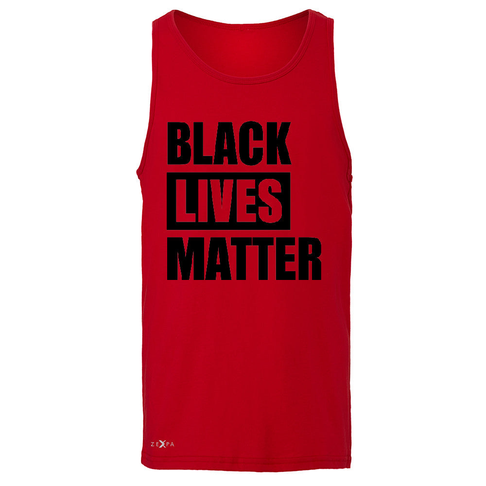 Black Lives Matter Men's Jersey Tank Respect Everyone Sleeveless - Zexpa Apparel Halloween Christmas Shirts