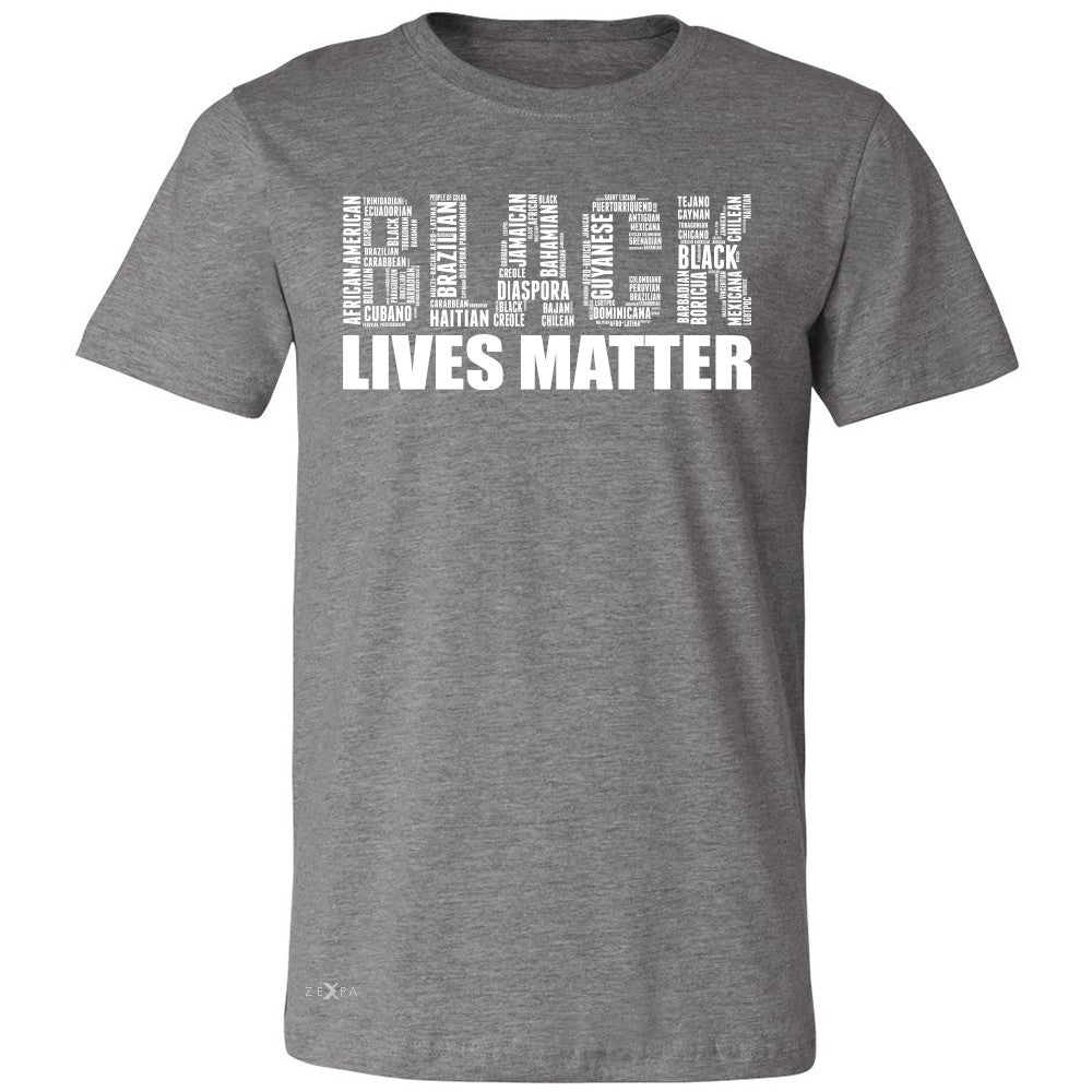 Black Lives Matter Men's T-shirt Freedom Civil Rights Political Tee - Zexpa Apparel Halloween Christmas Shirts