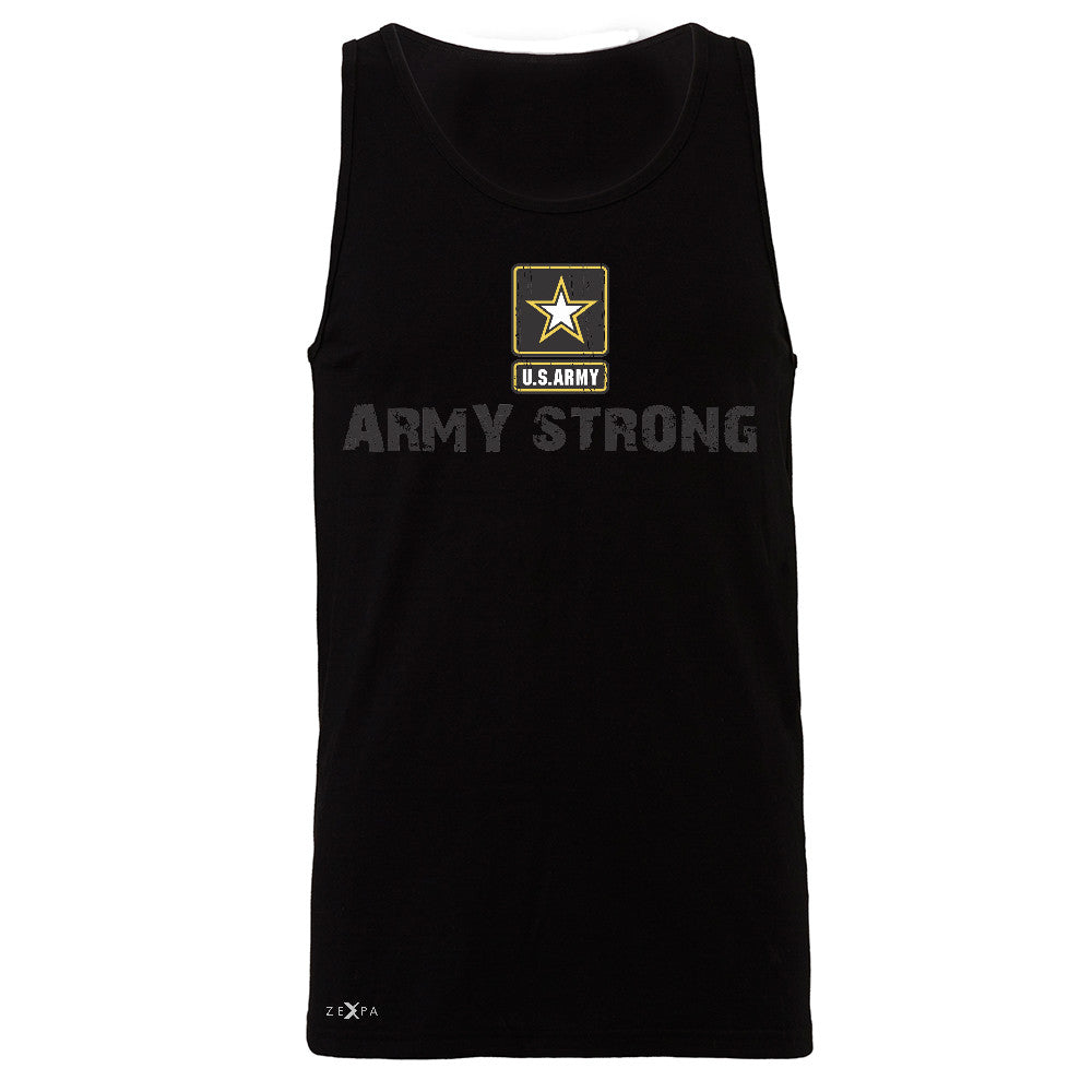 Army Strong US Army Unisex - Men's Jersey Tank Military Star Cool Sleeveless - Zexpa Apparel Halloween Christmas Shirts