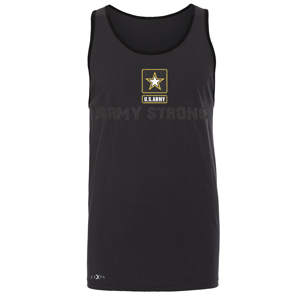 Army Strong US Army Unisex - Men's Jersey Tank Military Star Cool Sleeveless - Zexpa Apparel Halloween Christmas Shirts