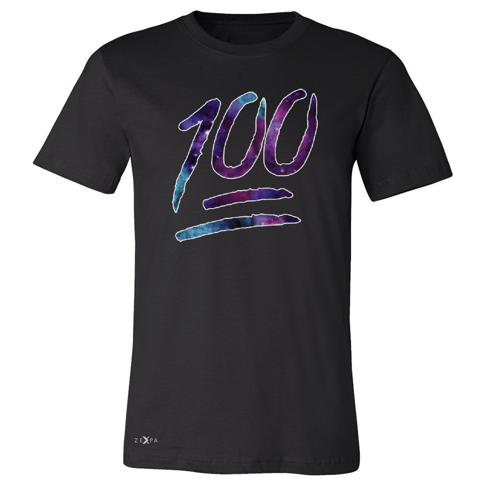 Galaxy Emoji 100 Grade Men's T-shirt Funny Humor Cool Whats Up Tee - Zexpa Apparel - 1