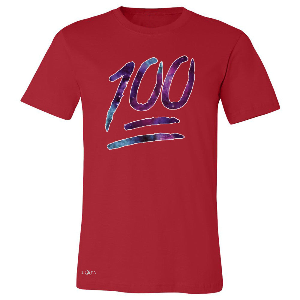 Galaxy Emoji 100 Grade Men's T-shirt Funny Humor Cool Whats Up Tee - Zexpa Apparel - 5