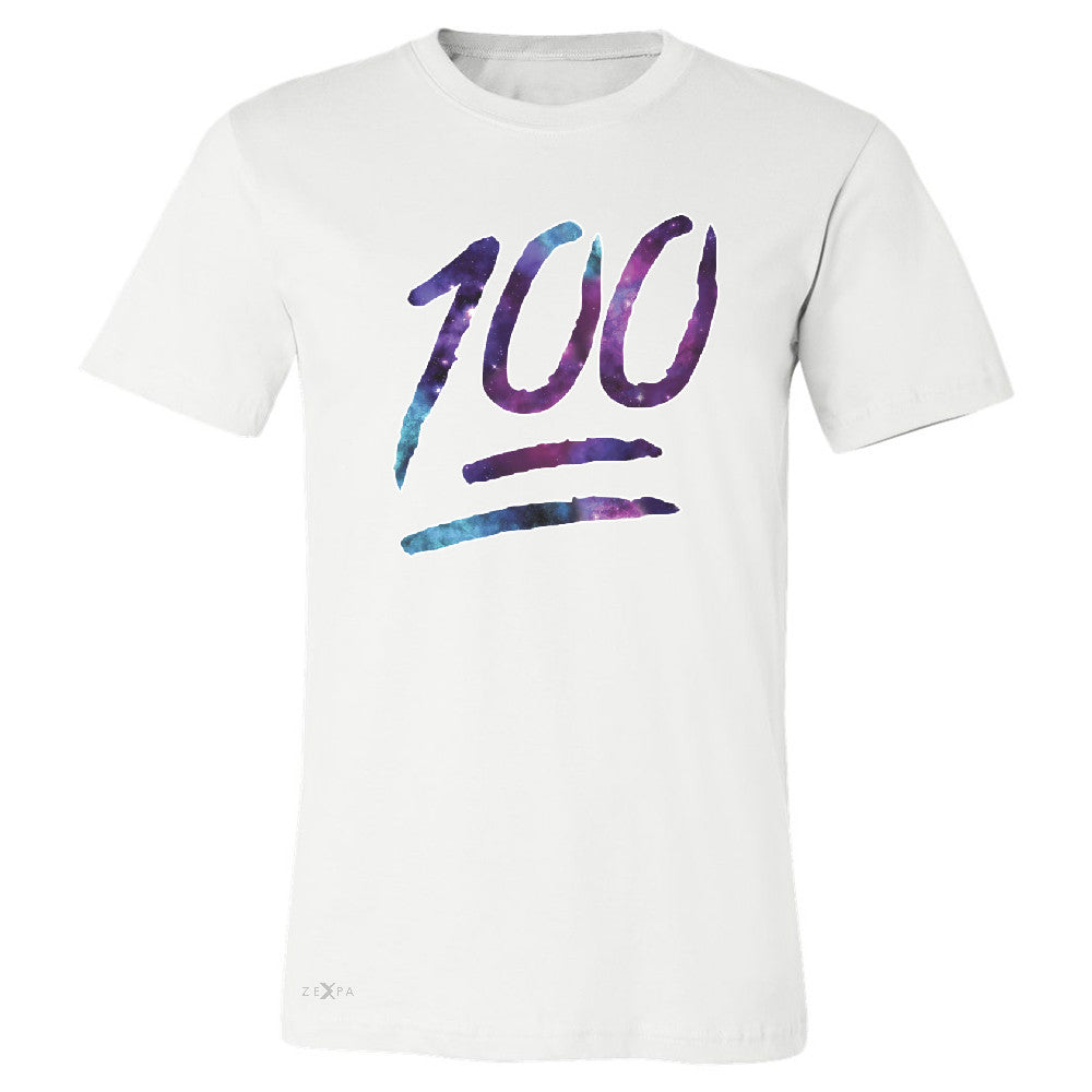 Galaxy Emoji 100 Grade Men's T-shirt Funny Humor Cool Whats Up Tee - Zexpa Apparel - 6