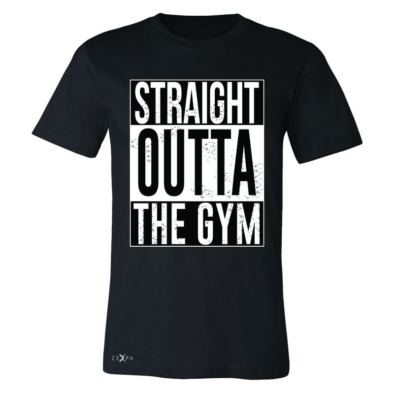 Straight Outta The Gym Men's T-shirt Workout Fitness Bodybuild Tee - Zexpa Apparel - 1