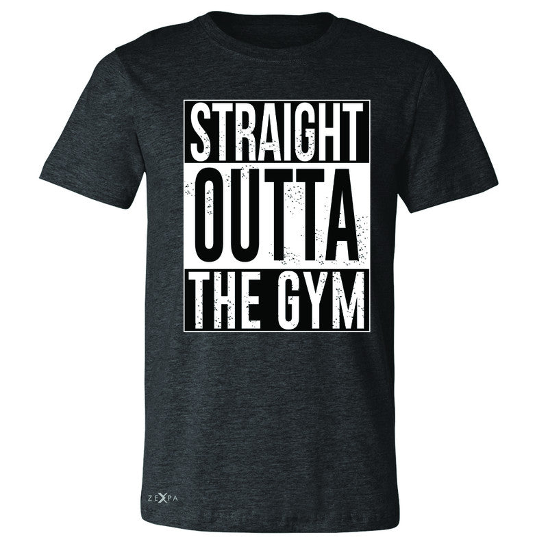 Straight Outta The Gym Men's T-shirt Workout Fitness Bodybuild Tee - Zexpa Apparel - 2