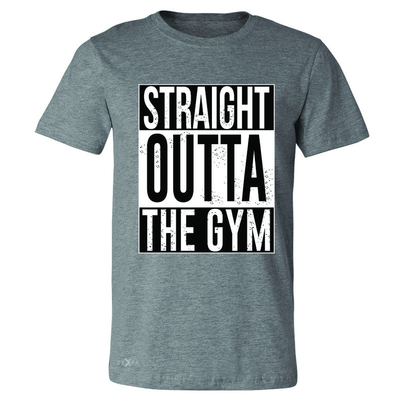 Straight Outta The Gym Men's T-shirt Workout Fitness Bodybuild Tee - Zexpa Apparel - 3
