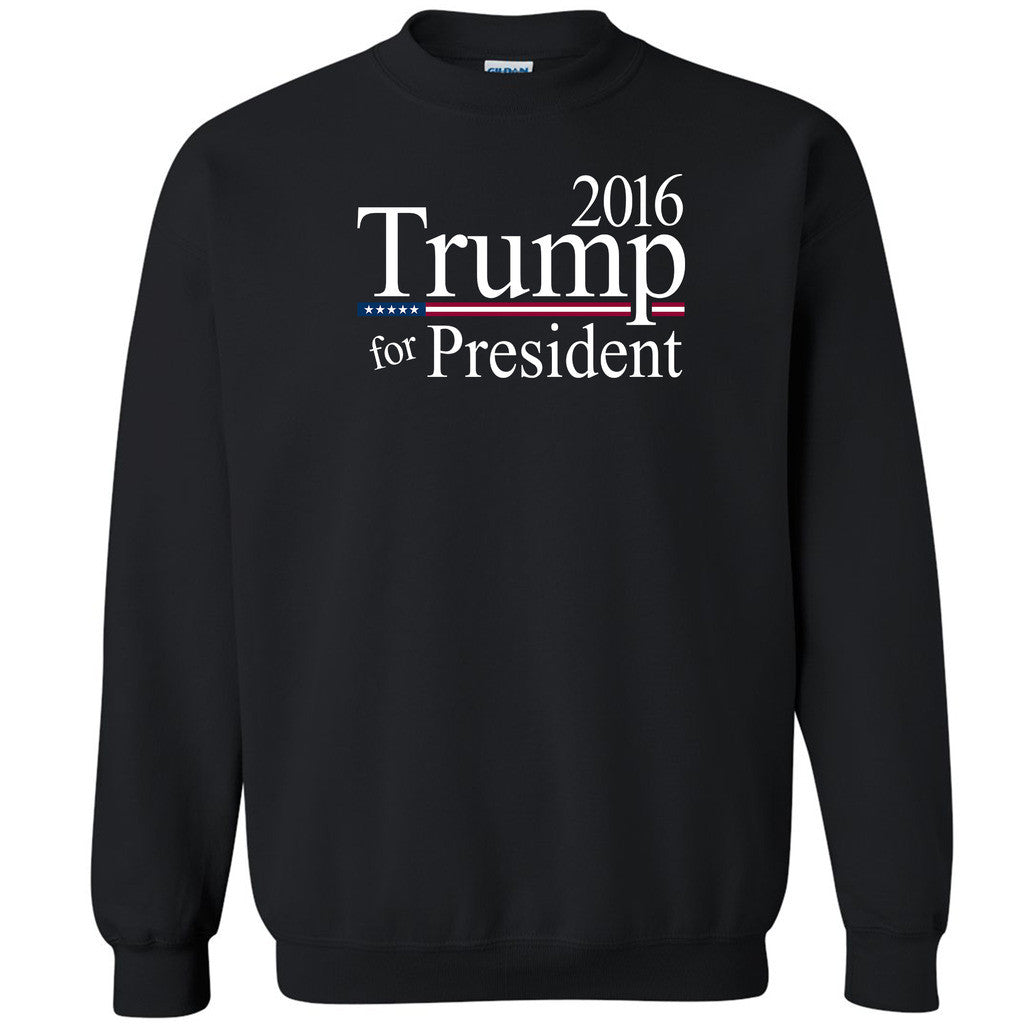 Trump For President 2016 Unisex Crewneck Republican Vote 16 Sweatshirt - Zexpa Apparel