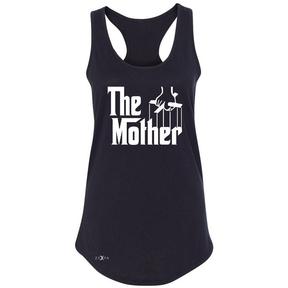 The Mother Godfather Women's Racerback Couple Matching Mother's Day Sleeveless - Zexpa Apparel - 1