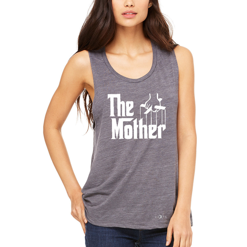 The Mother Godfather Women's Muscle Tee Couple Matching Mother's Day Tanks - Zexpa Apparel - 2