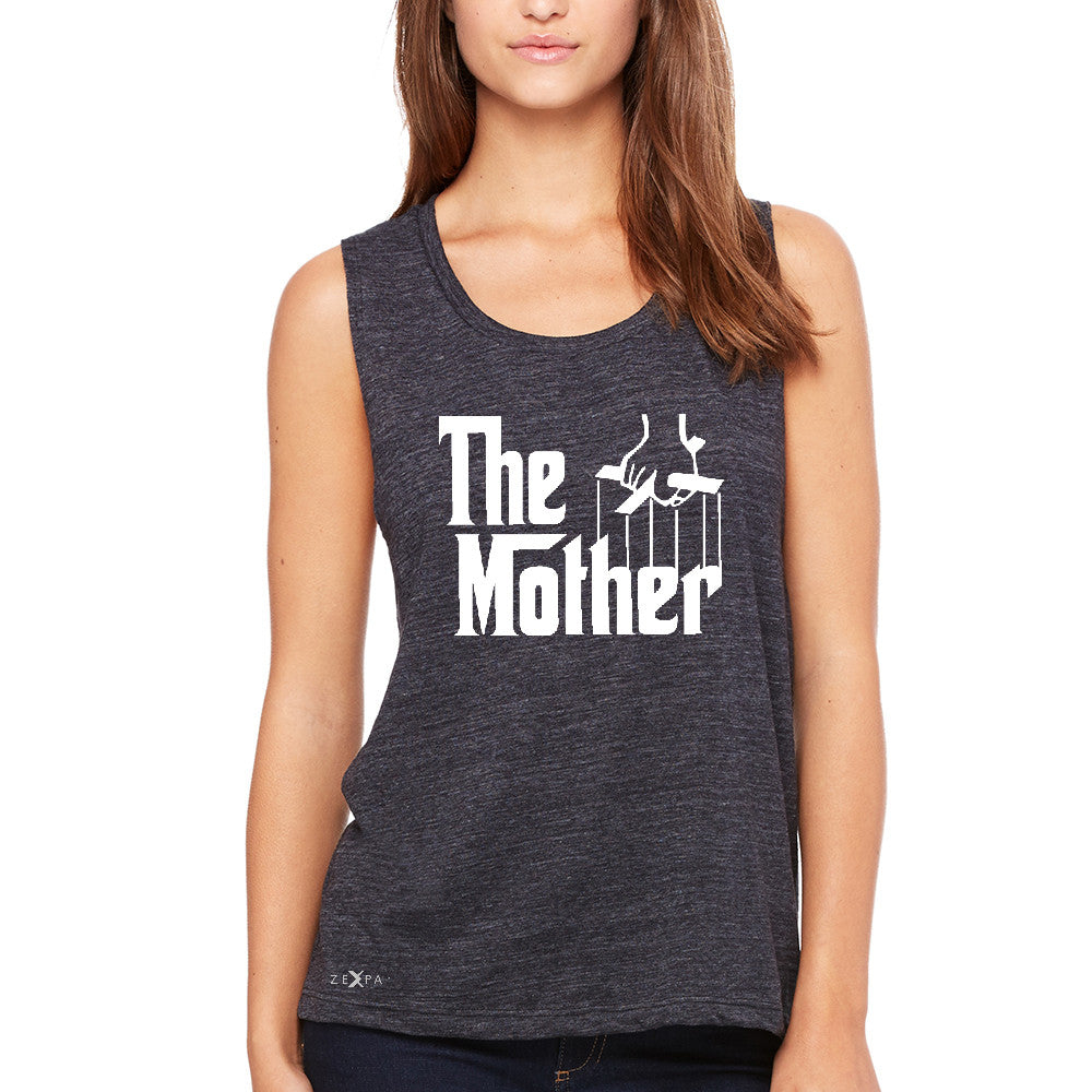 The Mother Godfather Women's Muscle Tee Couple Matching Mother's Day Tanks - Zexpa Apparel - 1