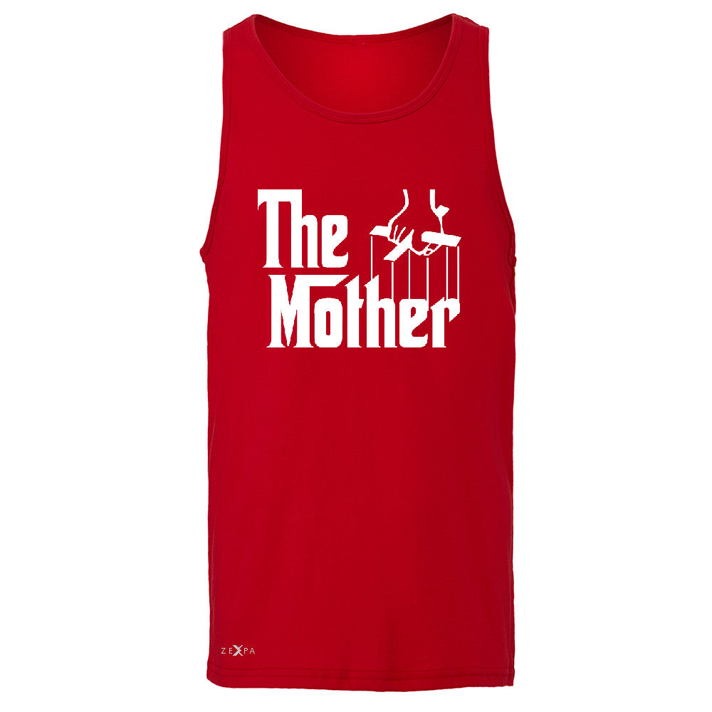 The Mother Godfather Men's Jersey Tank Couple Matching Mother's Day Sleeveless - Zexpa Apparel - 4