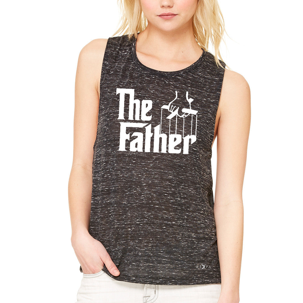 The Father Godfather Women's Muscle Tee Couple Matching Mother's Day Tanks - Zexpa Apparel - 3