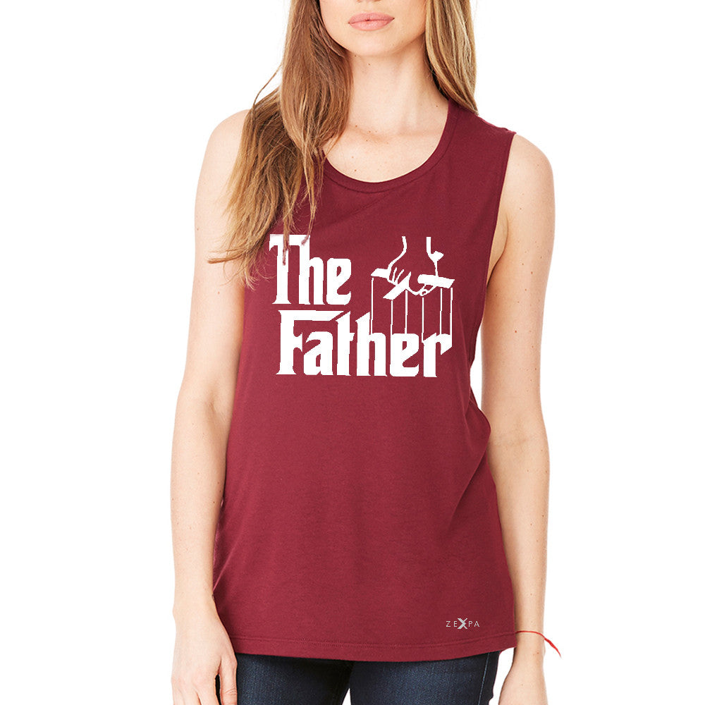 The Father Godfather Women's Muscle Tee Couple Matching Mother's Day Tanks - Zexpa Apparel - 4