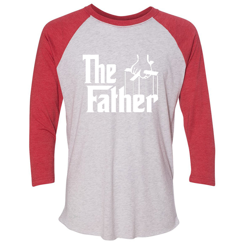 The Father Godfather 3/4 Sleevee Raglan Tee Couple Matching Mother's Day Tee - Zexpa Apparel - 2