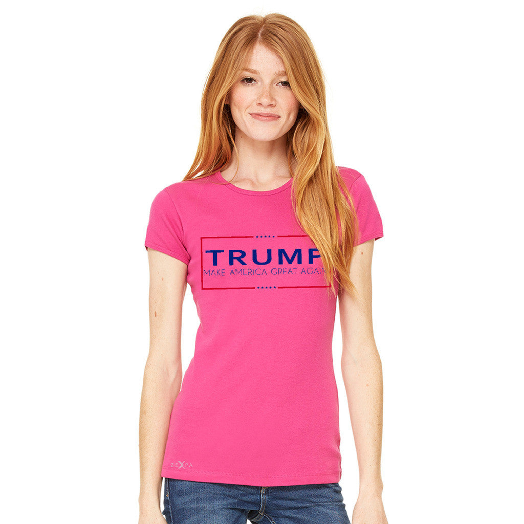 Donald Trump Make America Great Again Campaign Classic Desing Women's T-shirt Elections Tee - zexpaapparel - 4