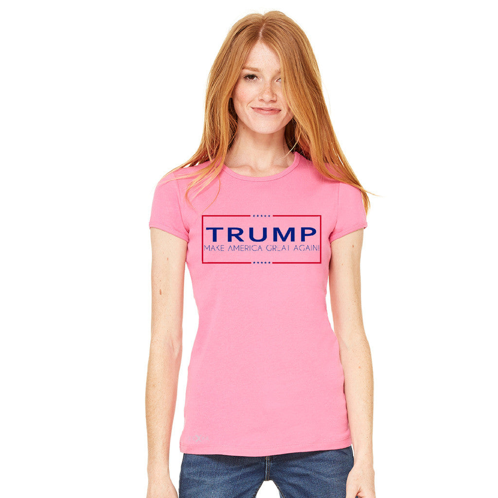 Donald Trump Make America Great Again Campaign Classic Desing Women's T-shirt Elections Tee - zexpaapparel - 9