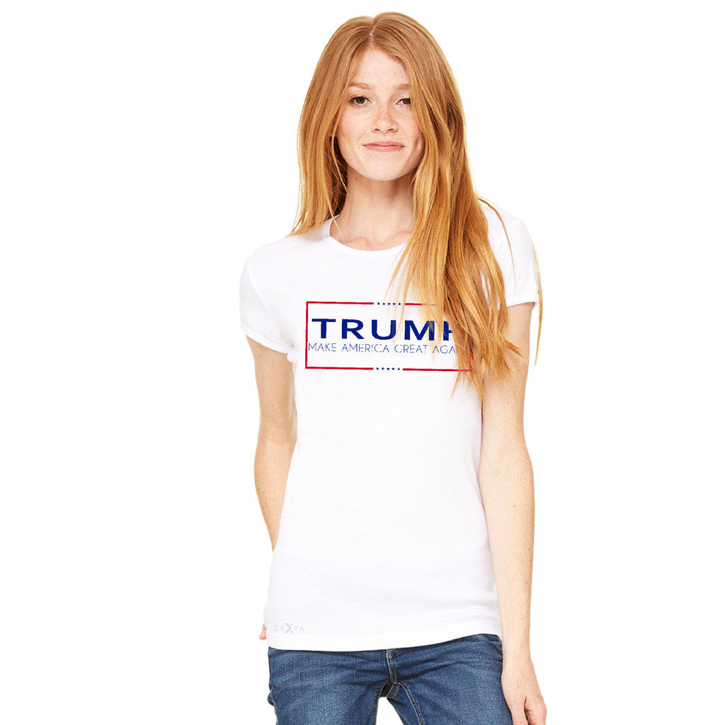 Donald Trump Make America Great Again Campaign Classic Desing Women's T-shirt Elections Tee - zexpaapparel - 10