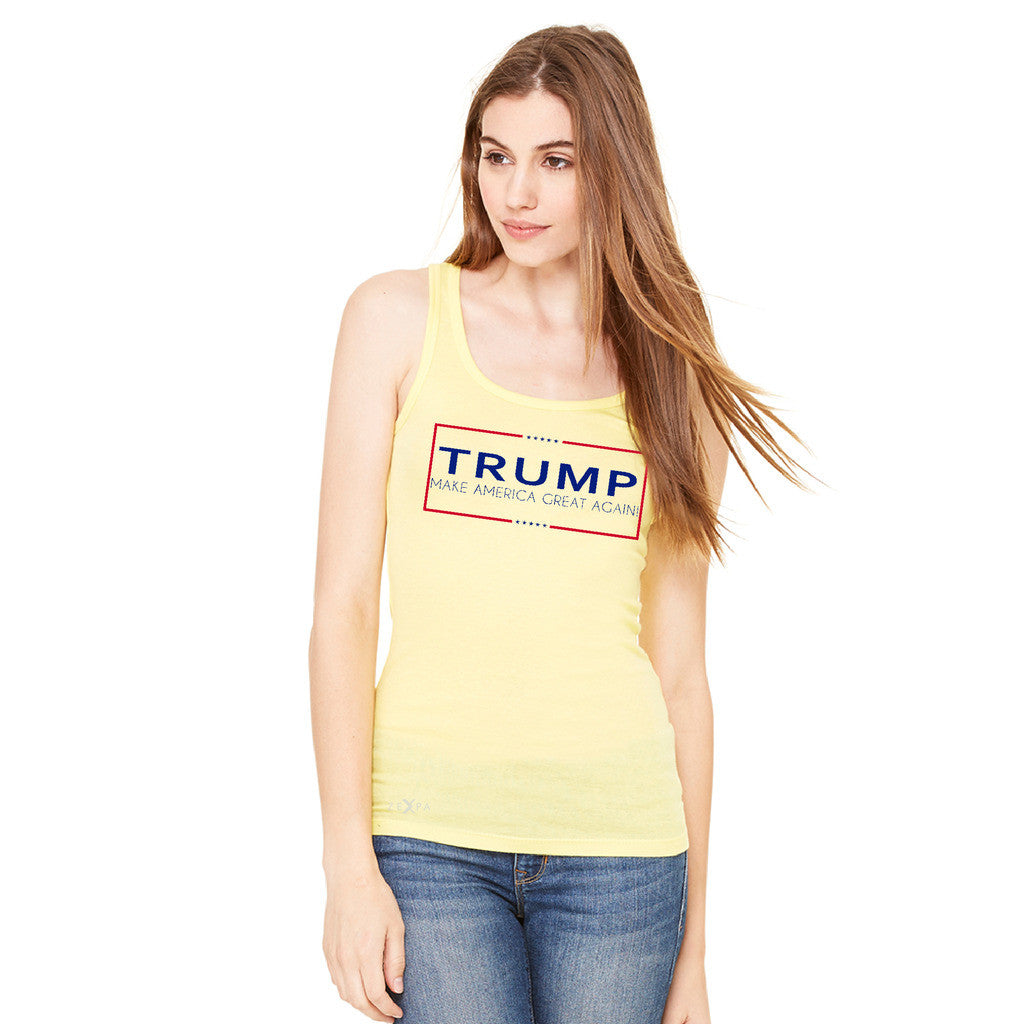 Donald Trump Make America Great Again Campaign Classic Desing Women's Tank Top Elections Sleeveless - Zexpa Apparel Halloween Christmas Shirts