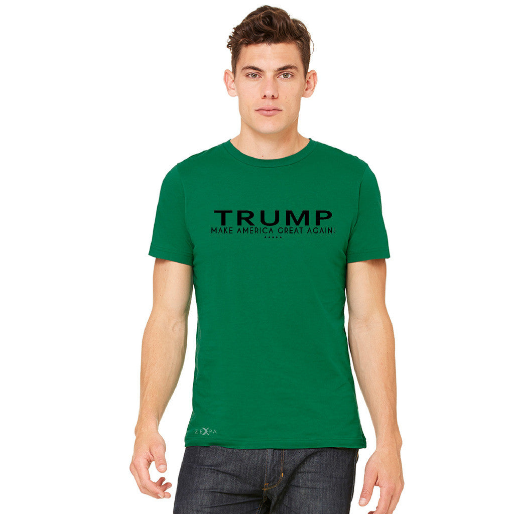 Donald Trump Make America Great Again Campaign Classic Black Design Men's T-shirt Elections Tee - Zexpa Apparel Halloween Christmas Shirts