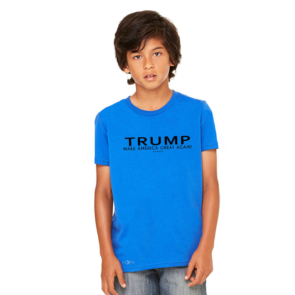 Donald Trump Make America Great Again Campaign Classic Black Design Youth T-shirt Elections Tee - Zexpa Apparel Halloween Christmas Shirts