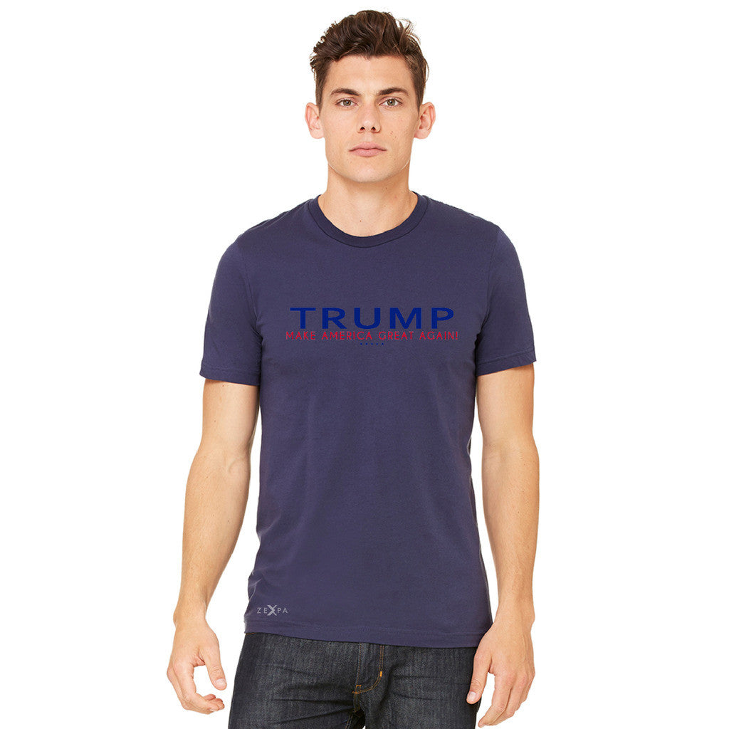 Donald Trump Make America Great Again Campaign Classic Navy Red Design Men's T-shirt Elections Tee - Zexpa Apparel