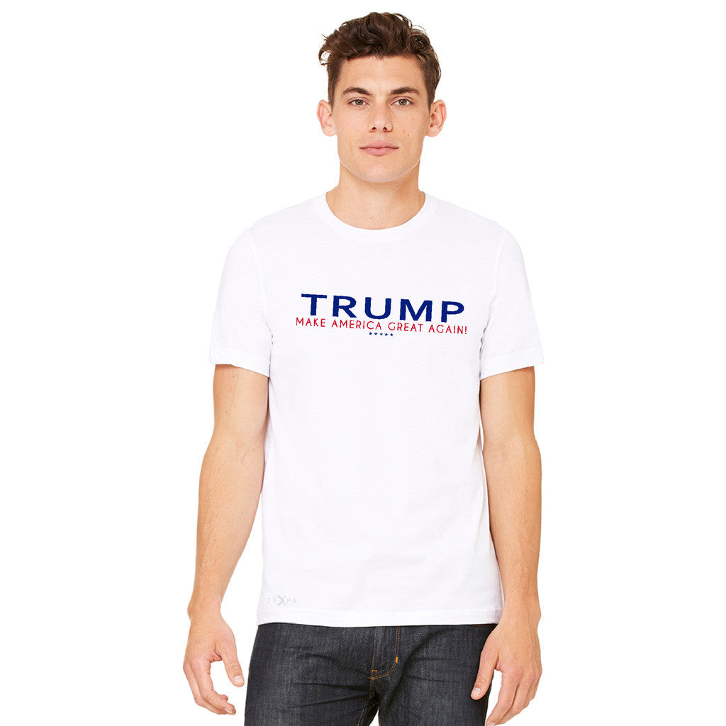 Donald Trump Make America Great Again Campaign Classic Navy Red Design Men's T-shirt Elections Tee - zexpaapparel - 11