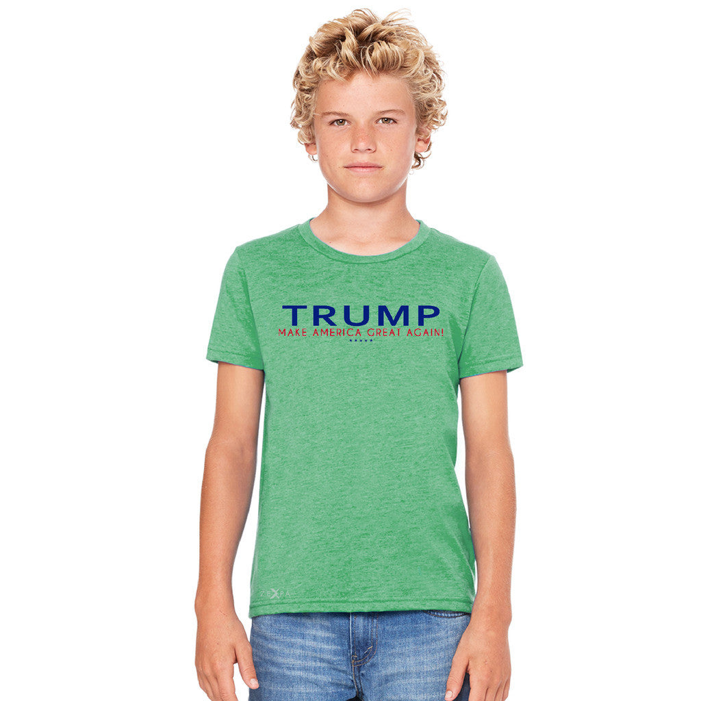 Donald Trump Make America Great Again Campaign Classic Navy Red Design Youth T-shirt Elections Tee - Zexpa Apparel - 4