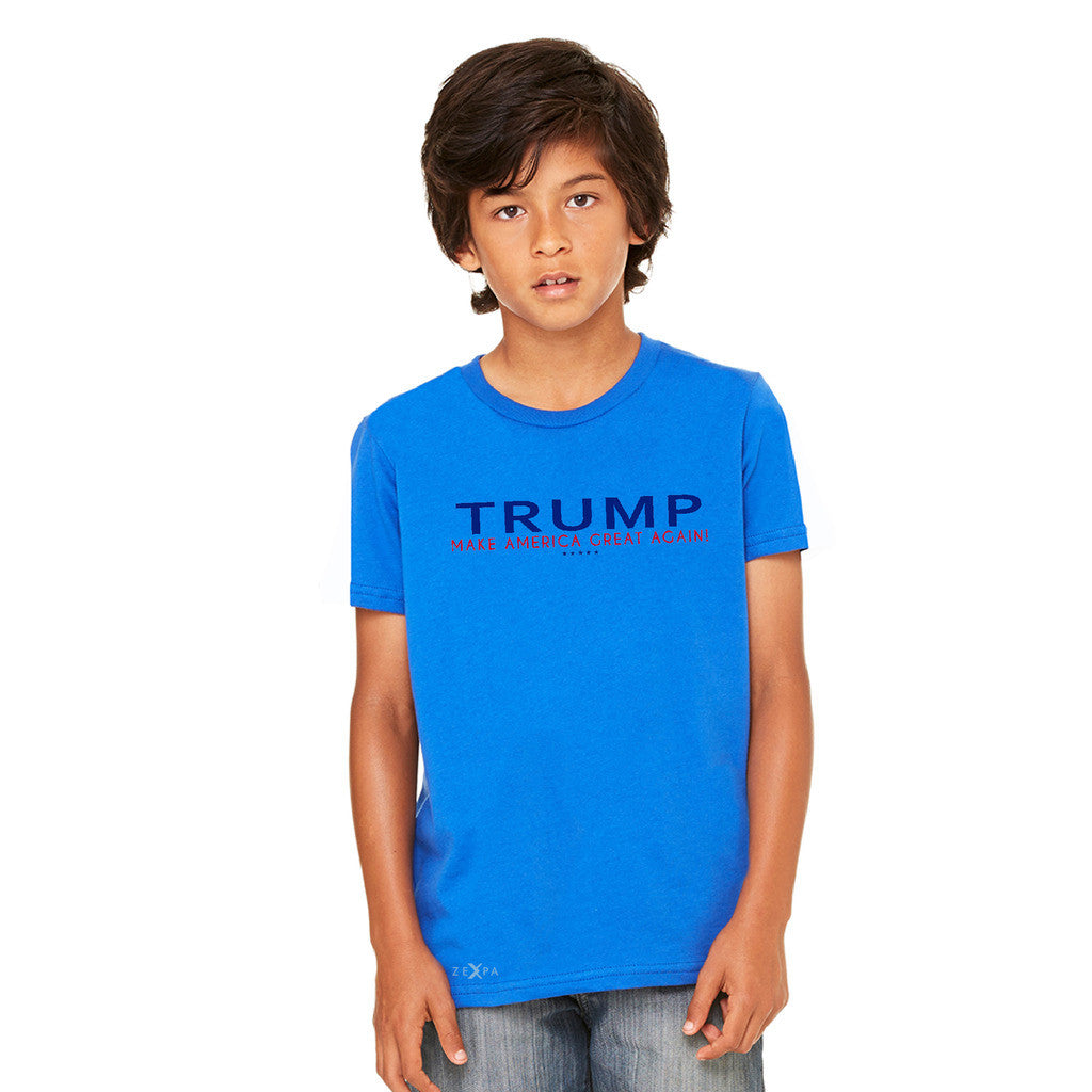 Donald Trump Make America Great Again Campaign Classic Navy Red Design Youth T-shirt Elections Tee - Zexpa Apparel - 7