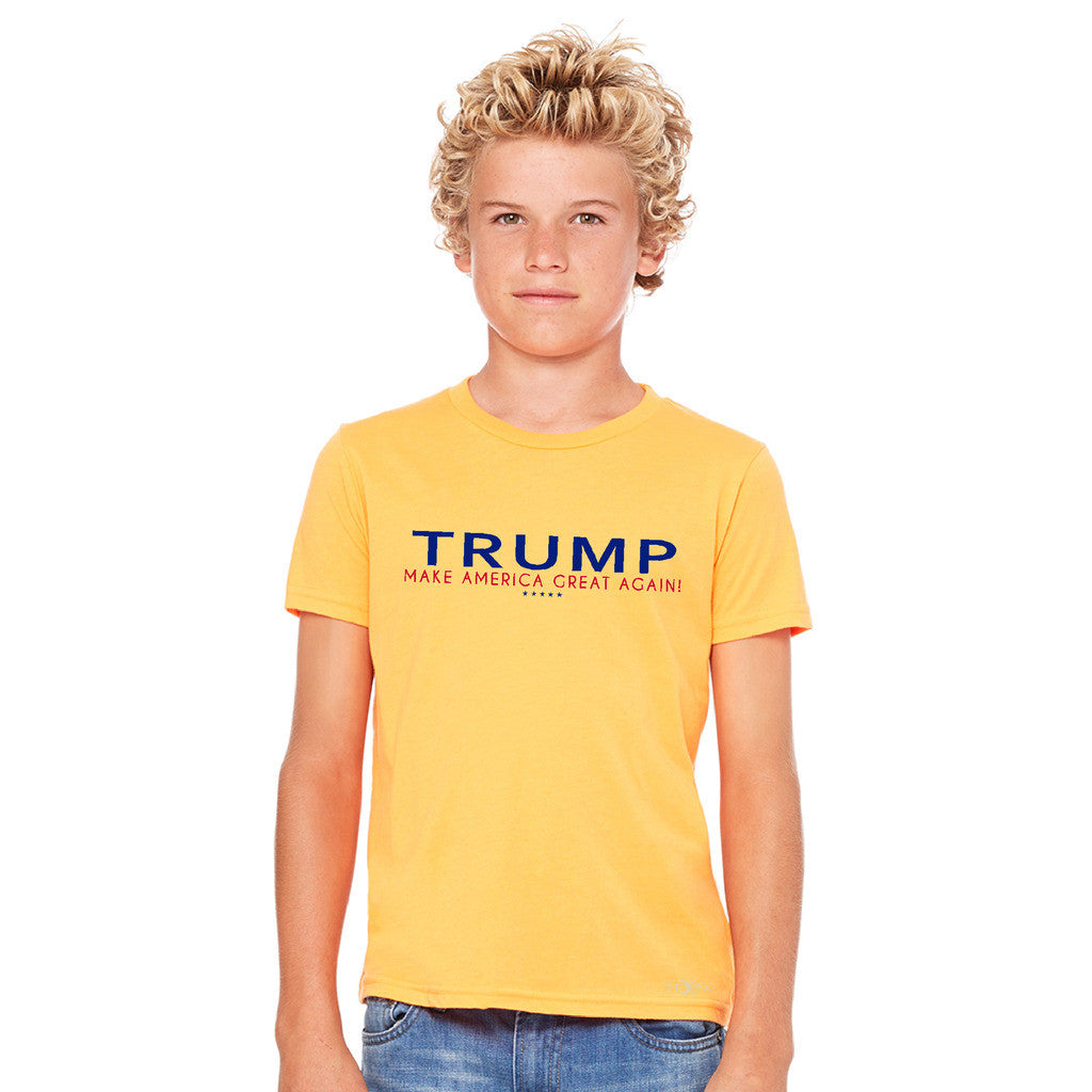 Donald Trump Make America Great Again Campaign Classic Navy Red Design Youth T-shirt Elections Tee - Zexpa Apparel