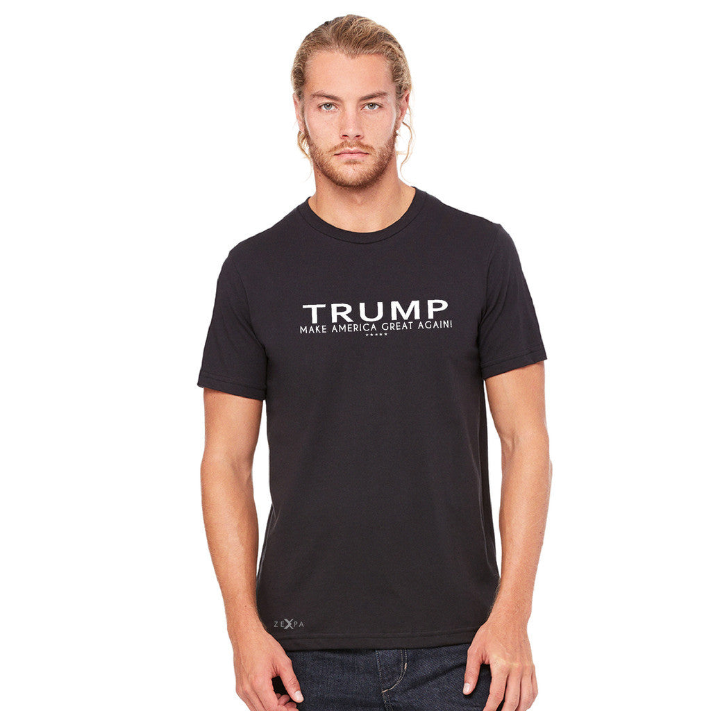 Donald Trump Make America Great Again Campaign Classic White Design Men's T-shirt Elections Tee - zexpaapparel - 2