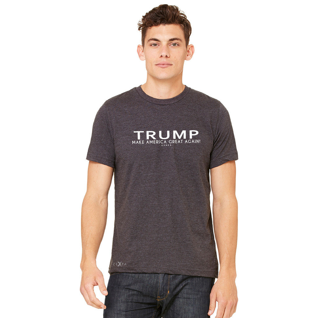 Donald Trump Make America Great Again Campaign Classic White Design Men's T-shirt Elections Tee - zexpaapparel - 3