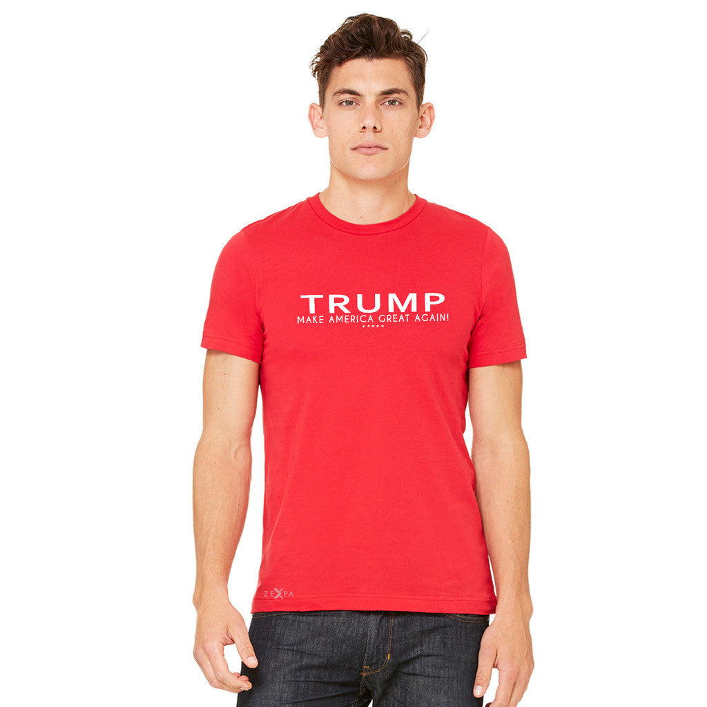 Donald Trump Make America Great Again Campaign Classic White Design Men's T-shirt Elections Tee - zexpaapparel - 9