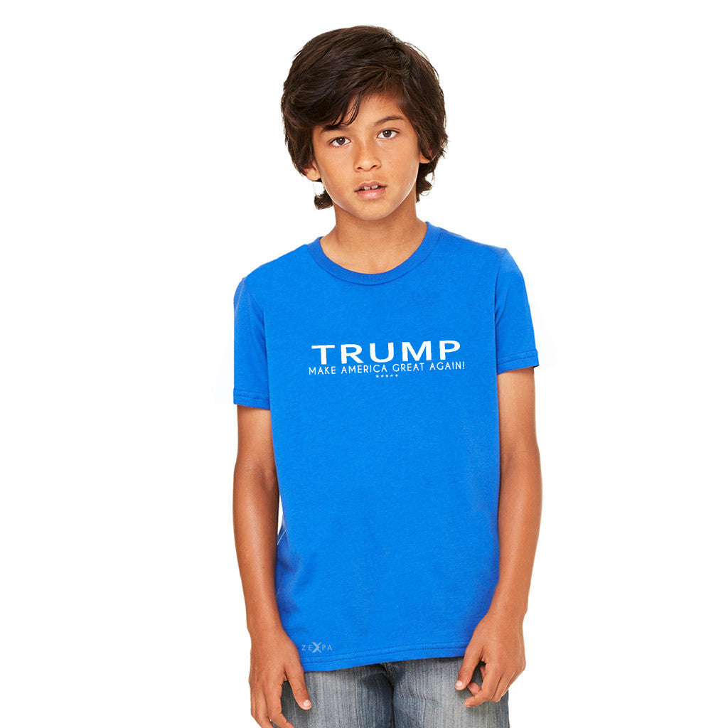 Donald Trump Make America Great Again Campaign Classic White Design Youth T-shirt Elections Tee - Zexpa Apparel - 6