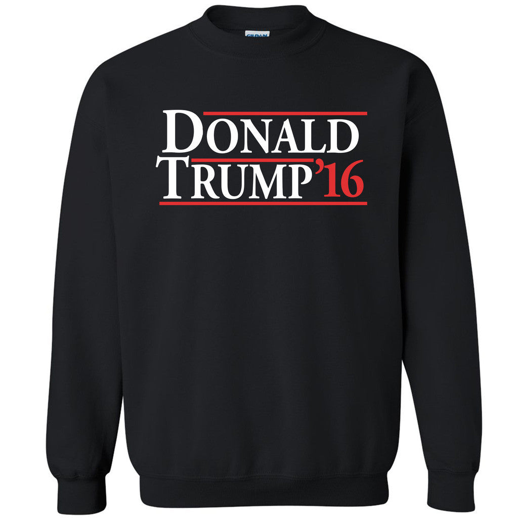 Donald Trump 16 Unisex Crewneck Old School Reagan Bush 84 Sweatshirt - Zexpa Apparel