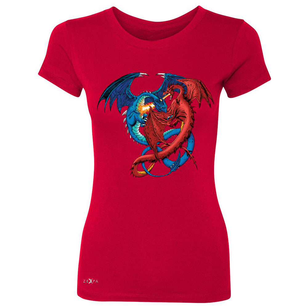 Duel Dragon  Women's T-shirt Cool GOT Ball Thronies Tee - Zexpa Apparel - 4