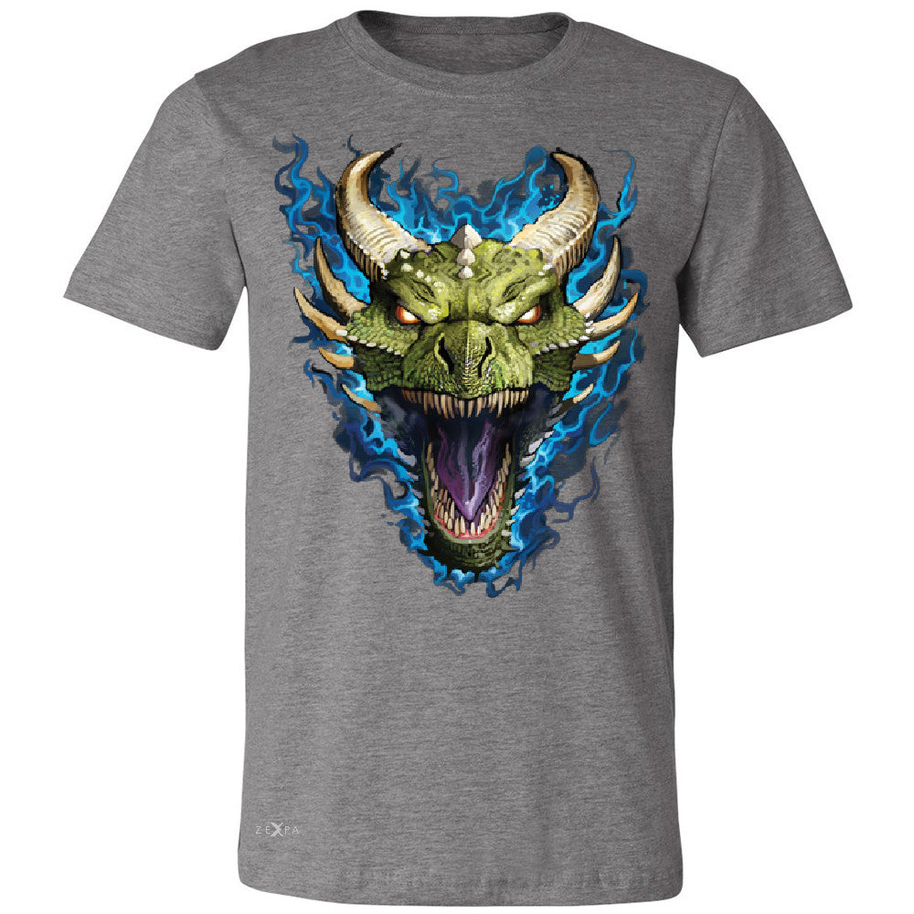 Angry Dragon Face Men's T-shirt Cool GOT Ball Thronies Tee - Zexpa Apparel Halloween Christmas Shirts