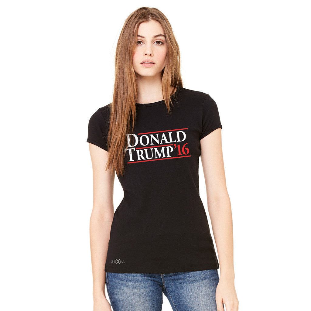 Donald Trump Campaign Reagan Bush Design Women's T-shirt Elections Tee - Zexpa Apparel Halloween Christmas Shirts