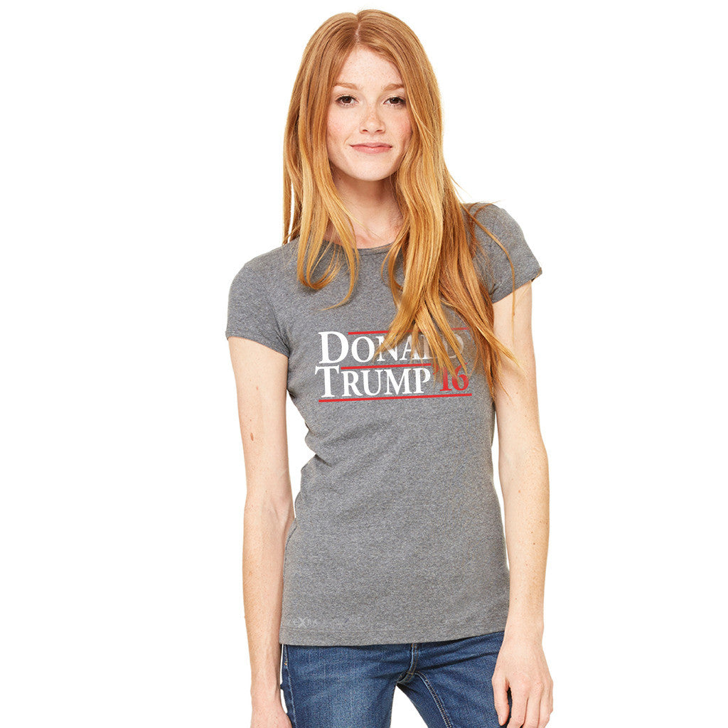Donald Trump Campaign Reagan Bush Design Women's T-shirt Elections Tee - Zexpa Apparel Halloween Christmas Shirts