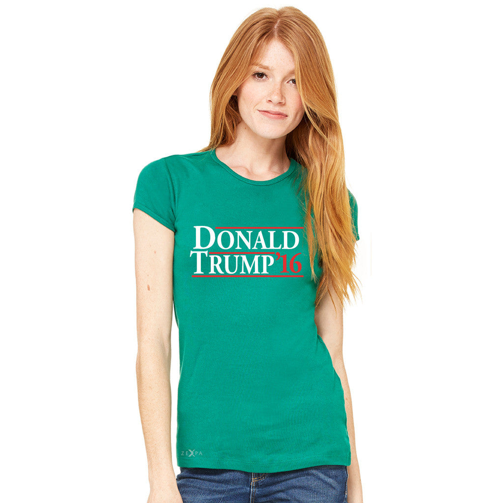 Donald Trump Campaign Reagan Bush Design Women's T-shirt Elections Tee - Zexpa Apparel Halloween Christmas Shirts