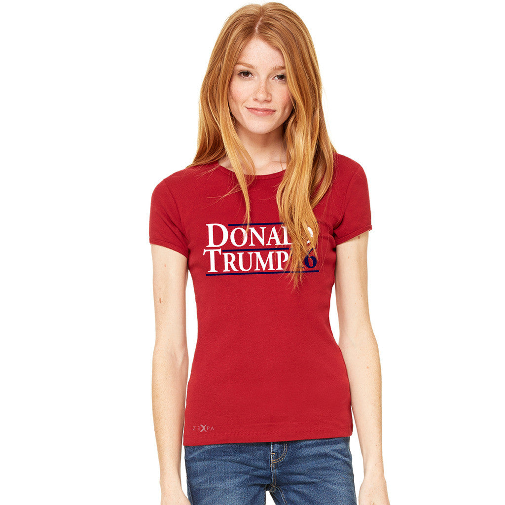 Donald Trump Campaign Reagan Bush Design Women's T-shirt Elections Tee - Zexpa Apparel Halloween Christmas Shirts