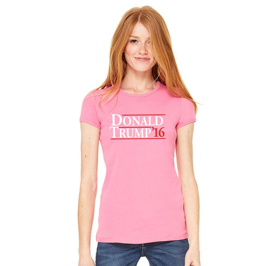 Donald Trump Campaign Reagan Bush Design Women's T-shirt Elections Tee - Zexpa Apparel Halloween Christmas Shirts